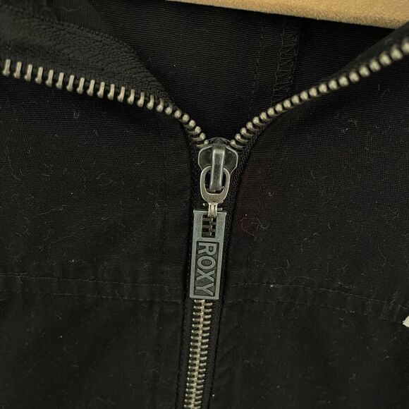ROXY ZIP UP JACKET cropped 3/4 sleeve’s size large - Picture 4 of 7